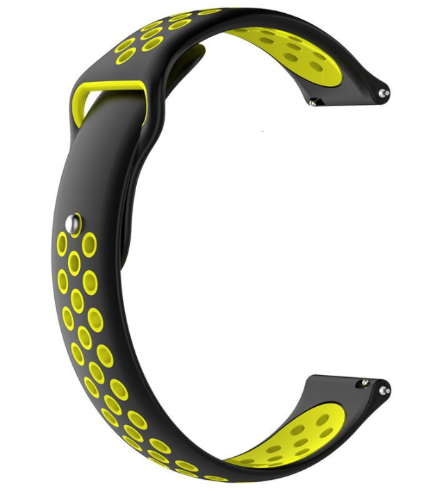 Coros Apex 46mm Sport Strap (Black/Yellow)