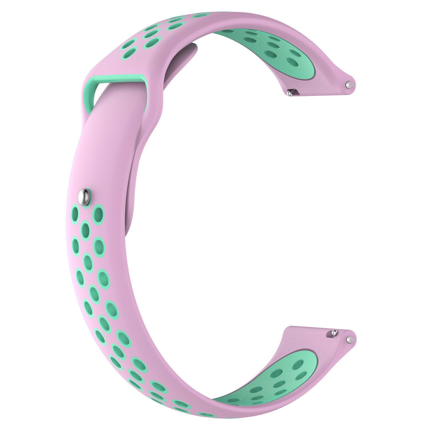 Amazfit Bip 3 (Pro) Sport Strap (Pink/Aqua)