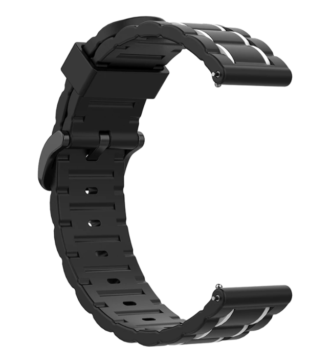 Amazfit Cheetah (Pro) Sport Buckle Strap (Black/White)