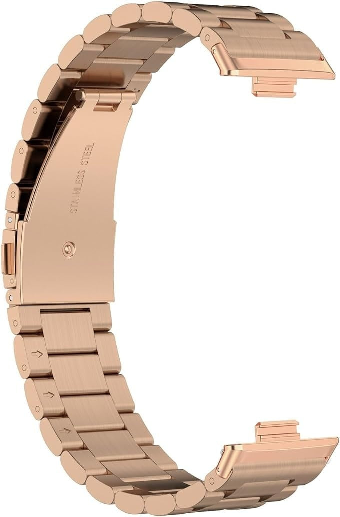 Huawei Watch Fit 4 Pro Steel Strap (Rose Gold)