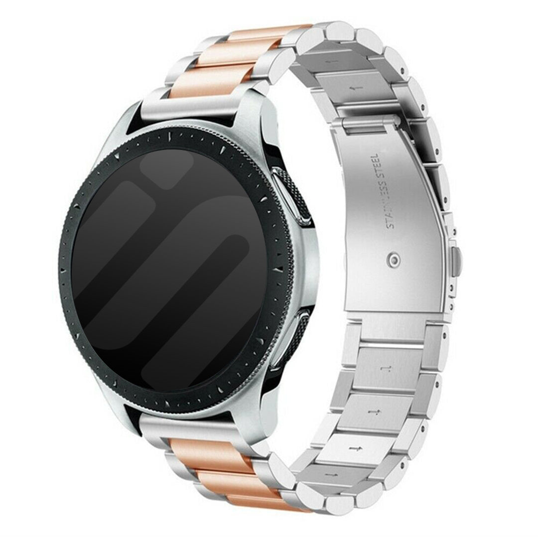 Garmin Venu SQ 2 Stahlarmband (Silber/Roségold)