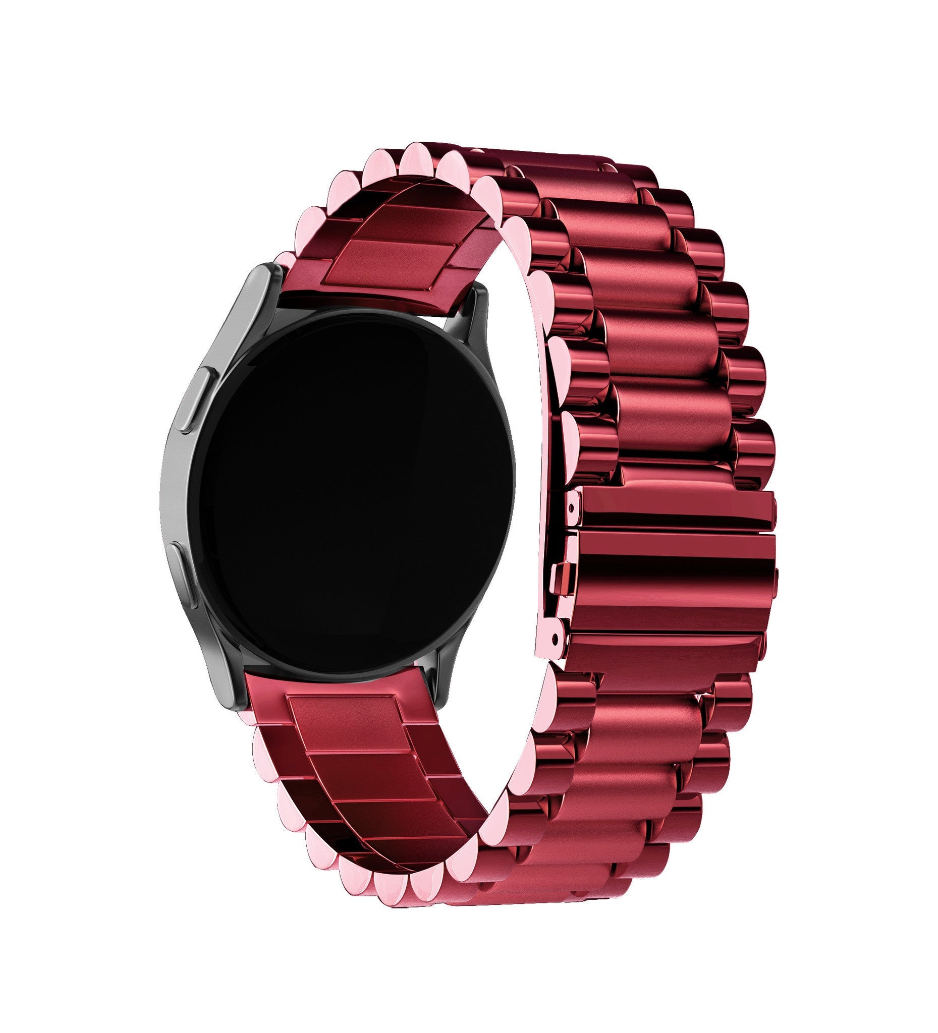 Amazfit Cheetah (Pro) Steel Strap (Wine Red)
