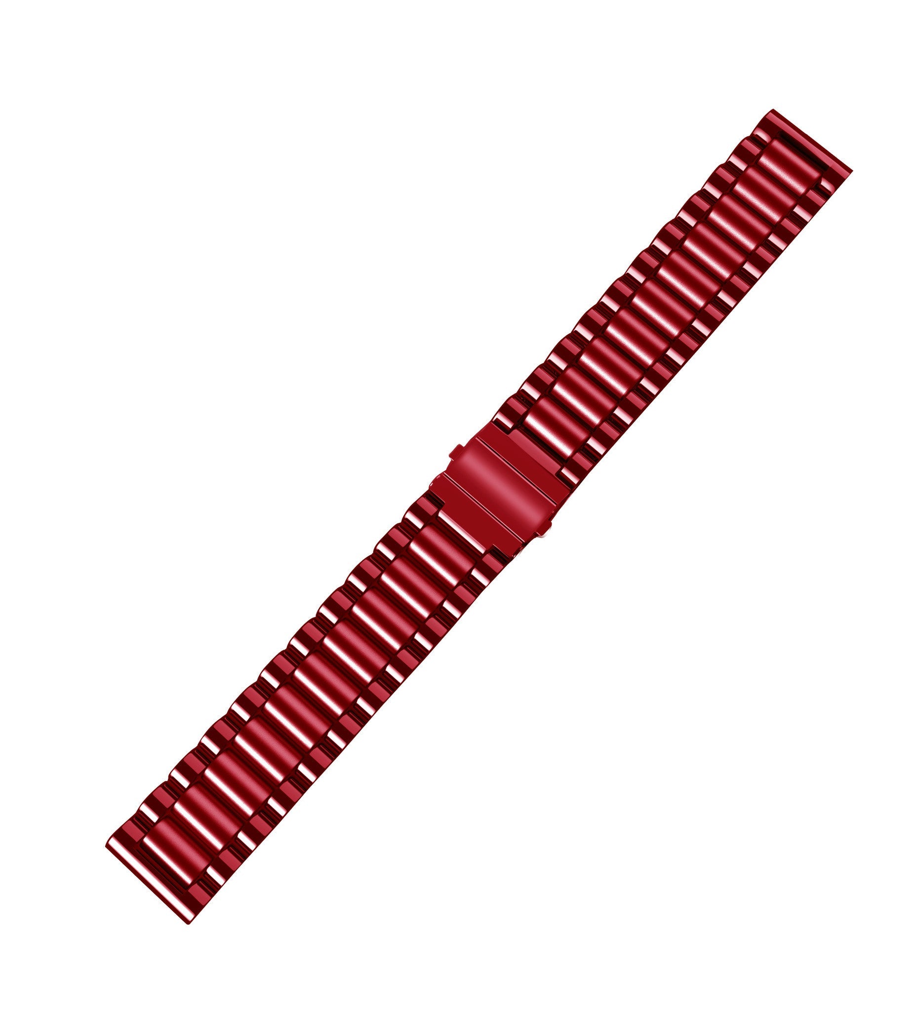 Garmin Forerunner 55 Steel Strap (Wine Red)