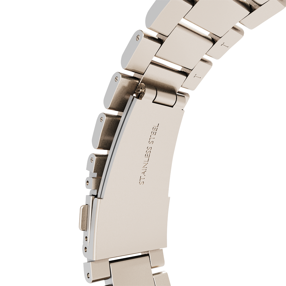 Correa acero OnePlus Watch 3 - 43mm (blanco estrella)