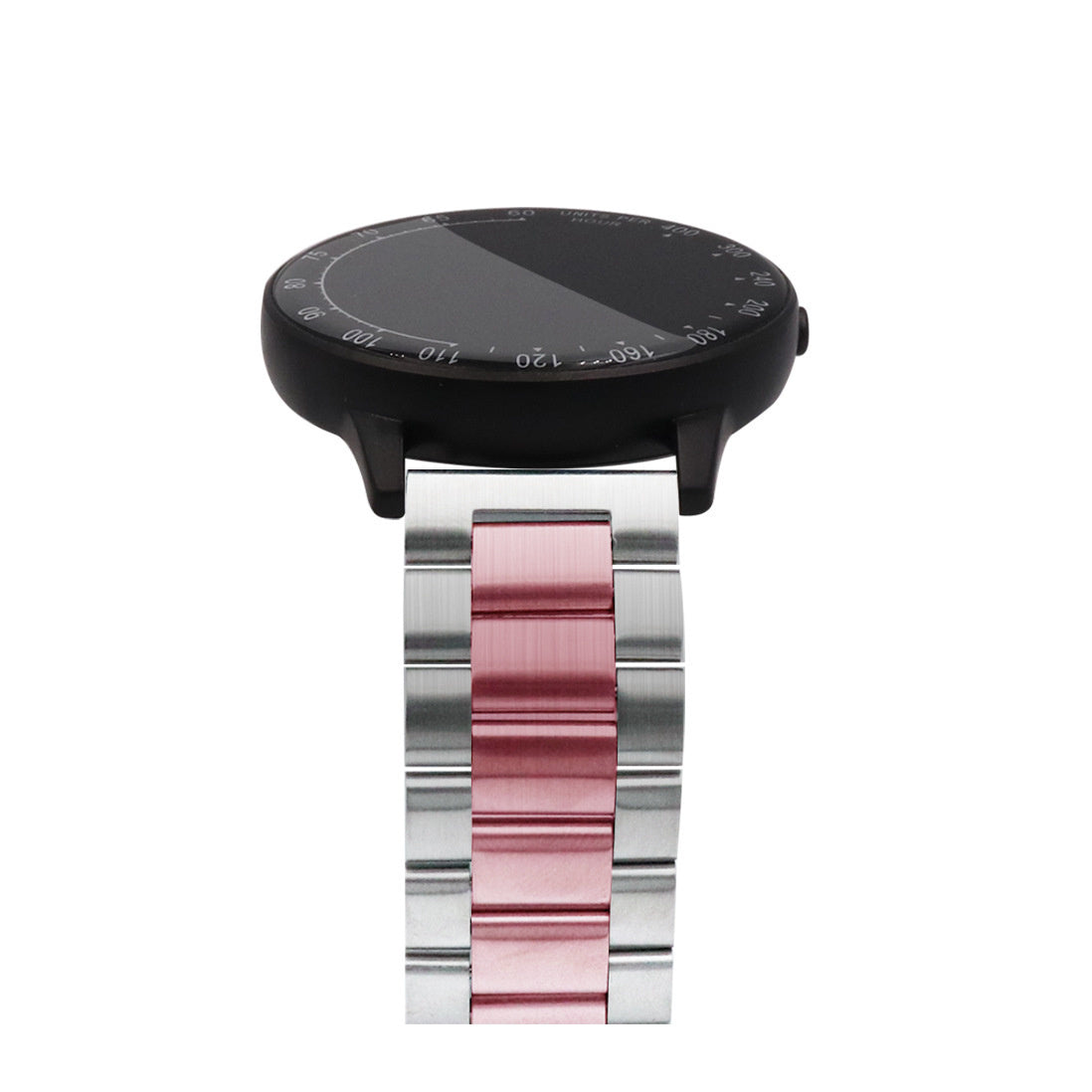 OnePlus Watch 3 - 43mm Stahlarmband (Silber/Rosa)