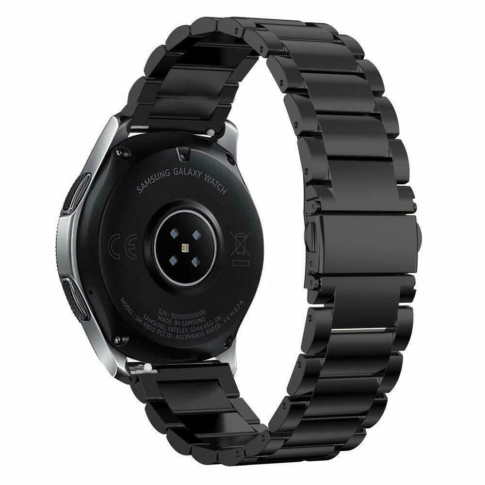 Correa reloj titanio 22mm - universal (negro)