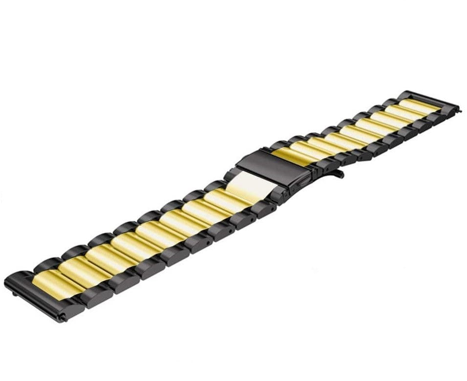 Withings ScanWatch 2 - 42mm Stahlarmband (Schwarz/Gold)