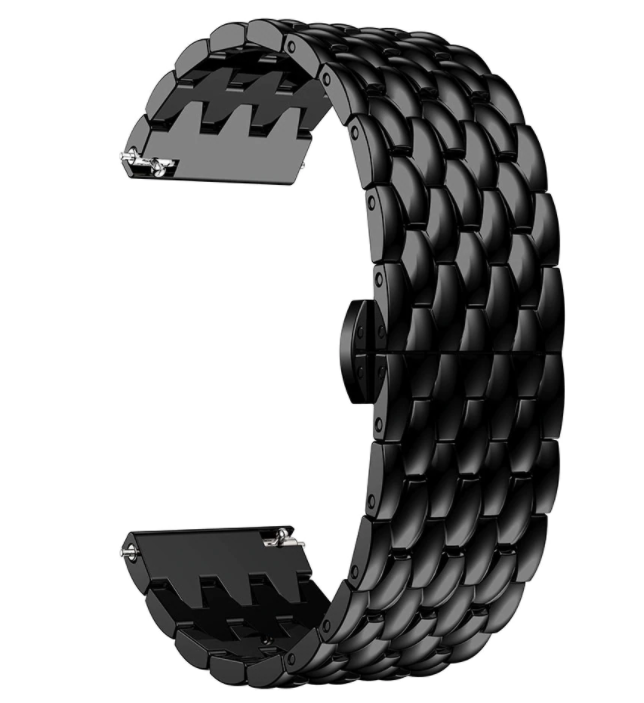 Coros Pace 2 Steel Dragon Strap (Black)