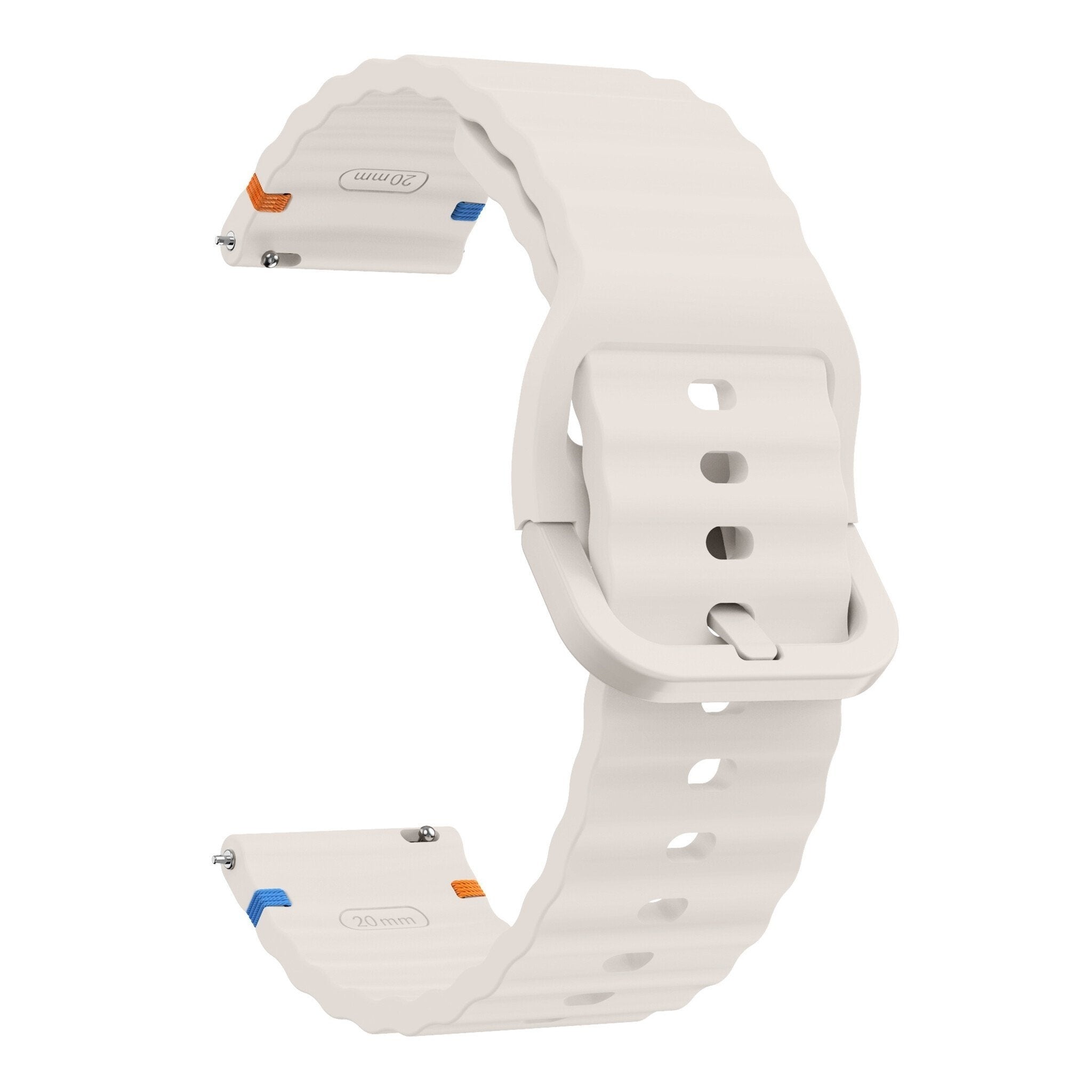 Correa silicona Wave Coros Apex 42mm (blanco estrella)