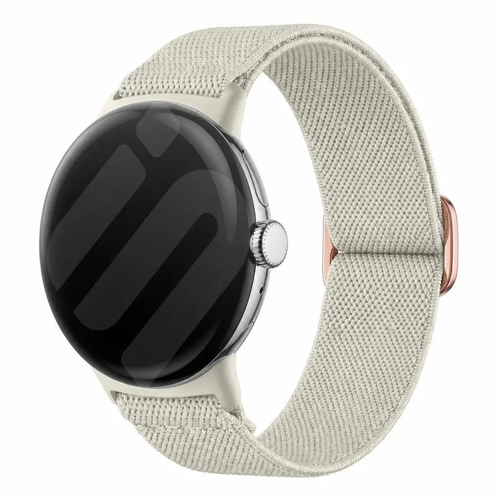 Bracelet élastique Google Pixel Watch 5 - 41mm (lumière stellaire)