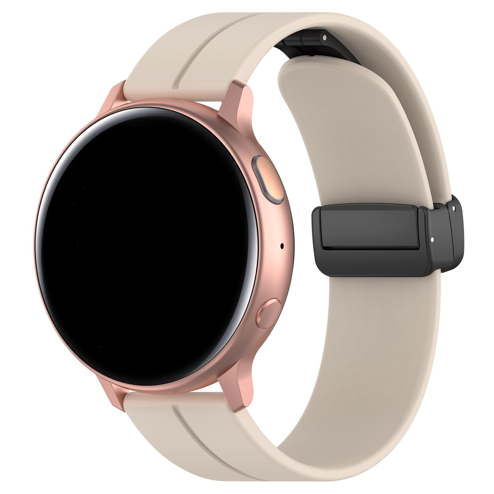 Amazfit Bip U (Pro) D-Buckle Silicone Strap (Starlight)