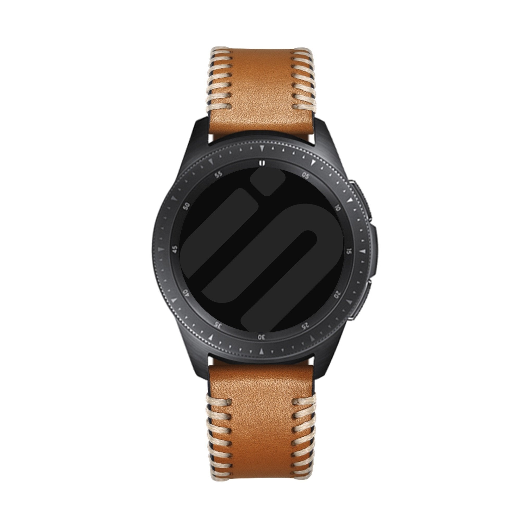 Suunto Run Stitched Leather Strap (Brown)