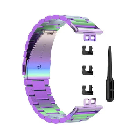 Huawei Watch Fit SE Stahlarmband (Regenbogen)