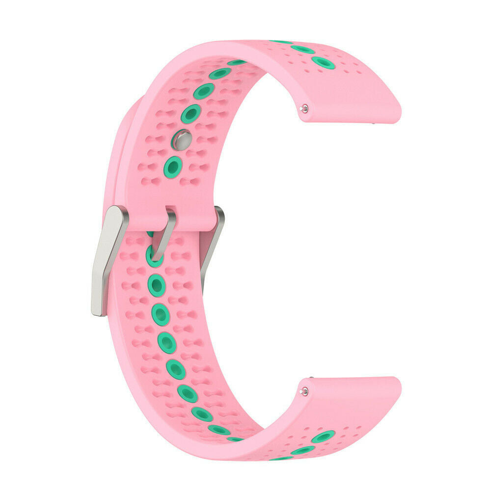 Suunto Run Silicone Strap (Pink/Aqua)