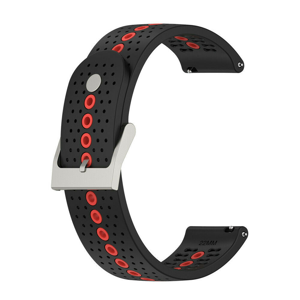 Suunto Vertical 2 Silicone Strap (Black/Red)