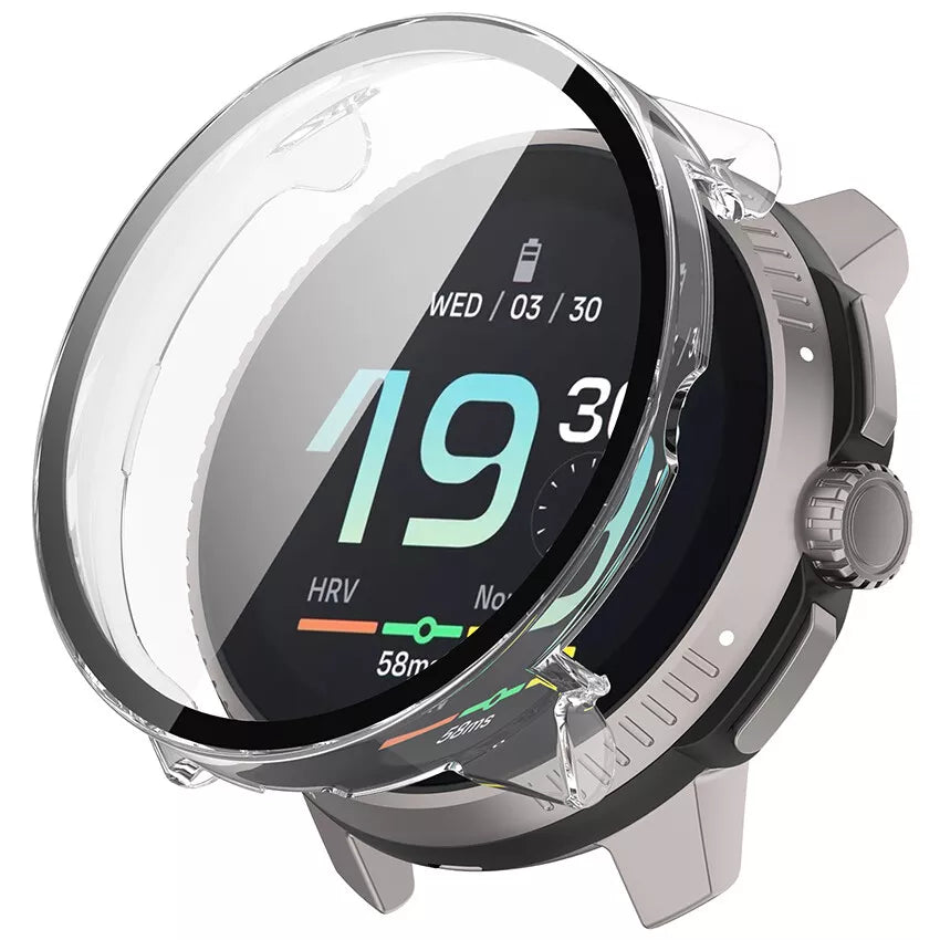 Funda rígida Suunto Race con cristal (transparente)