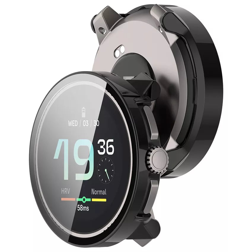 Funda rígida Suunto Race S con cristal (negro)