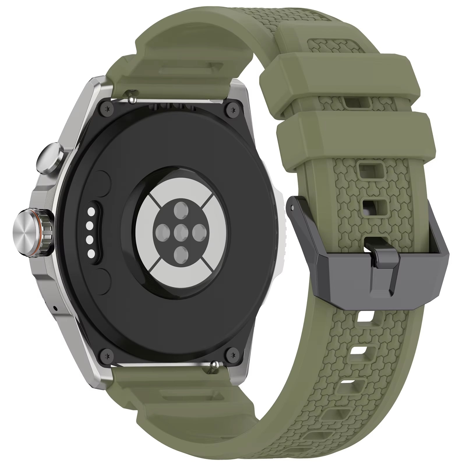 TicWatch Pro 5 Enduro Silicone Strap (Army Green)