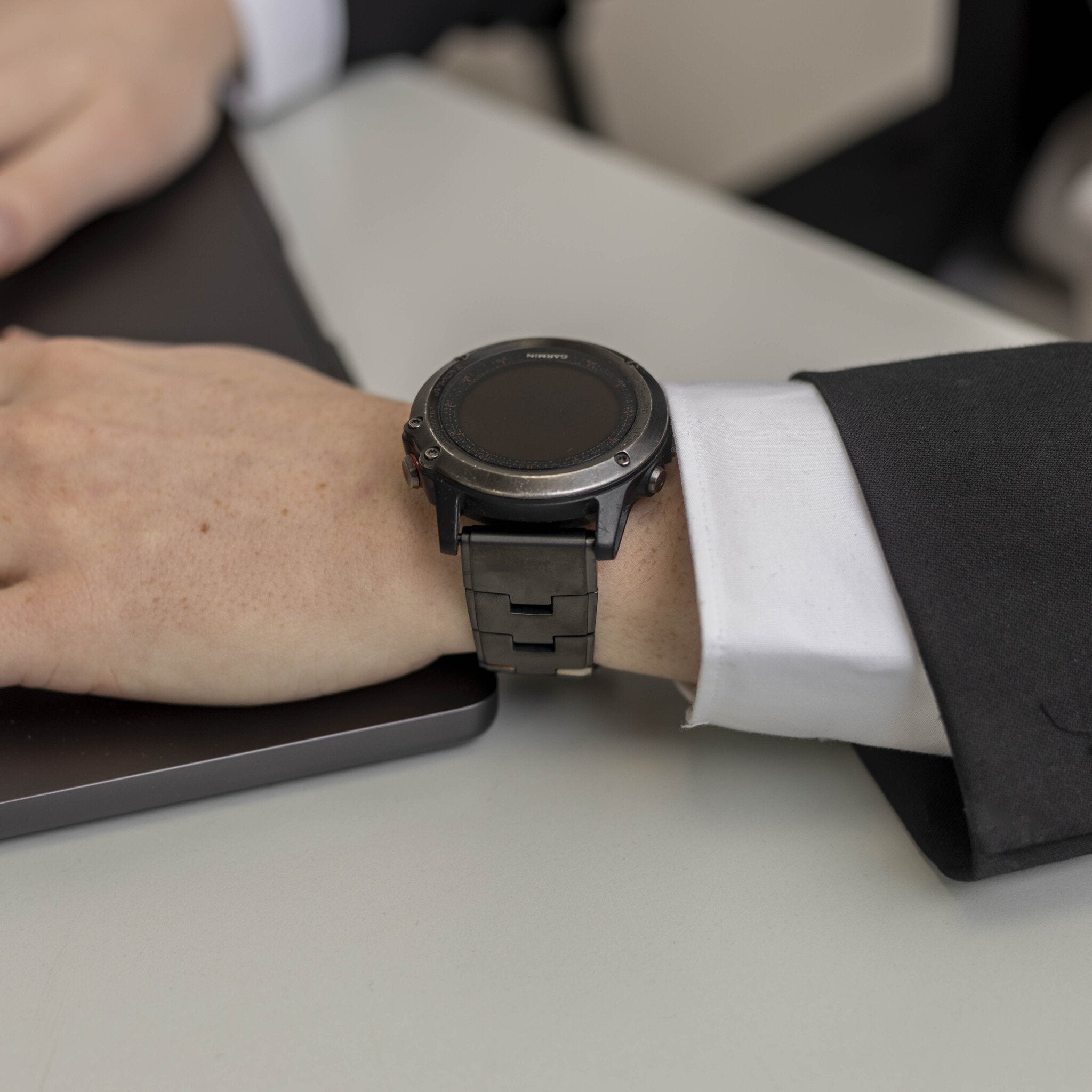 Garmin Descent MK3i - 51mm Titanium Strap (Graphite)