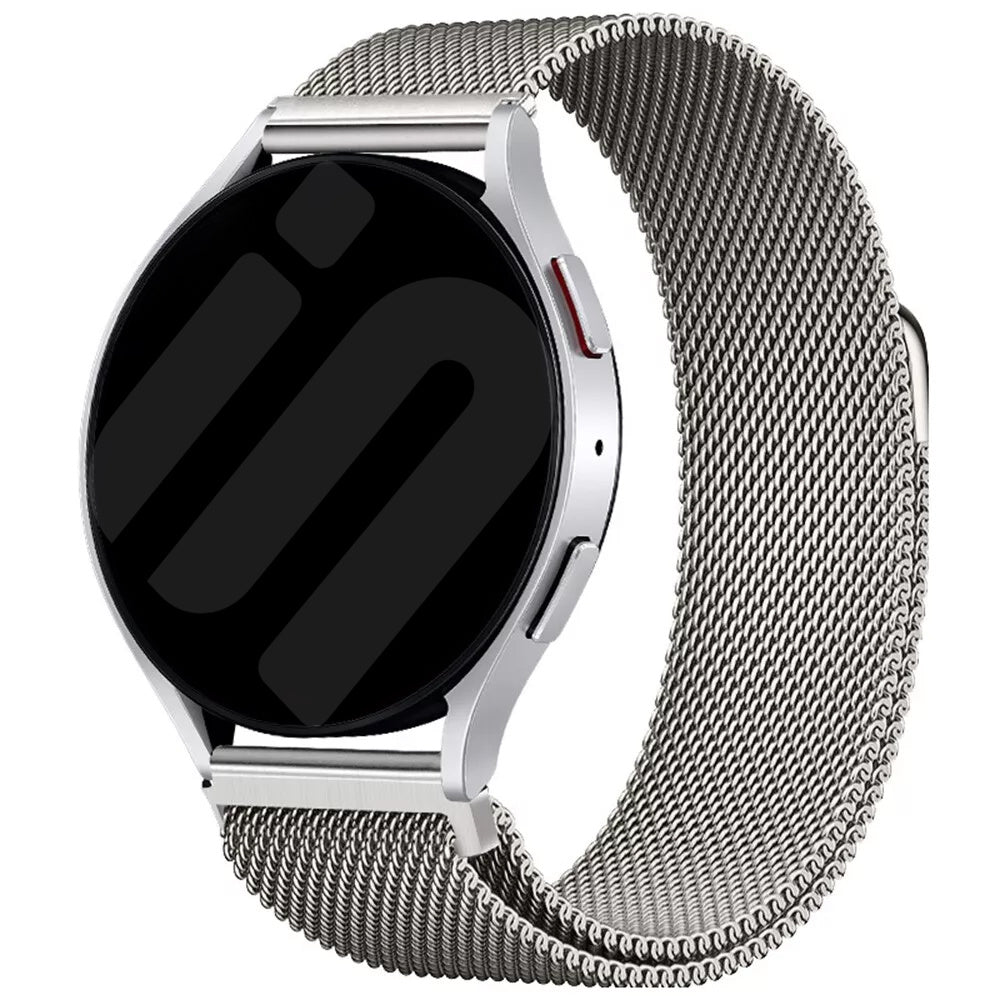 Garmin Vivoactive 4 Milanese Strap (Titanium)