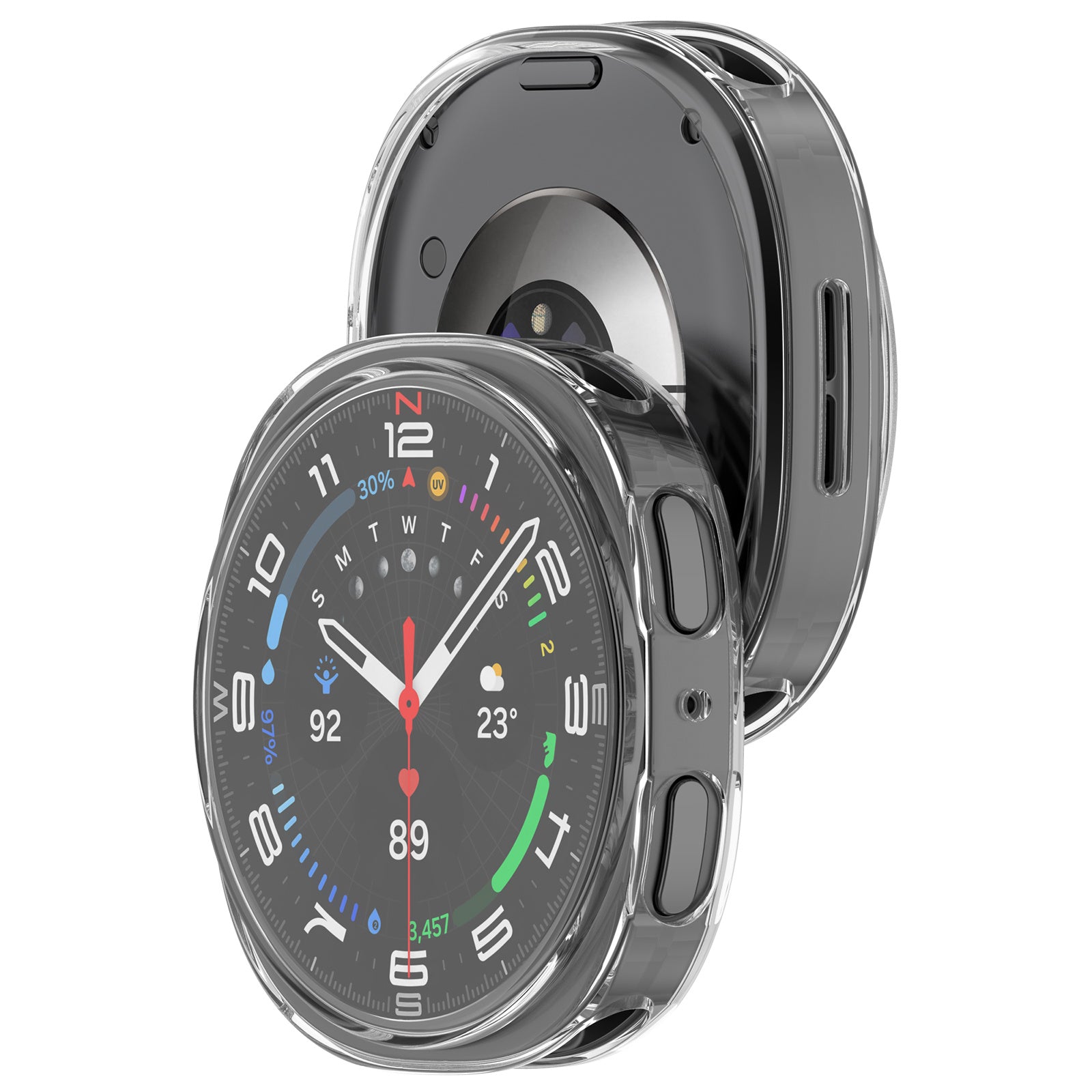 Funda TPU Samsung Galaxy Watch 8 - 40mm (transparente)