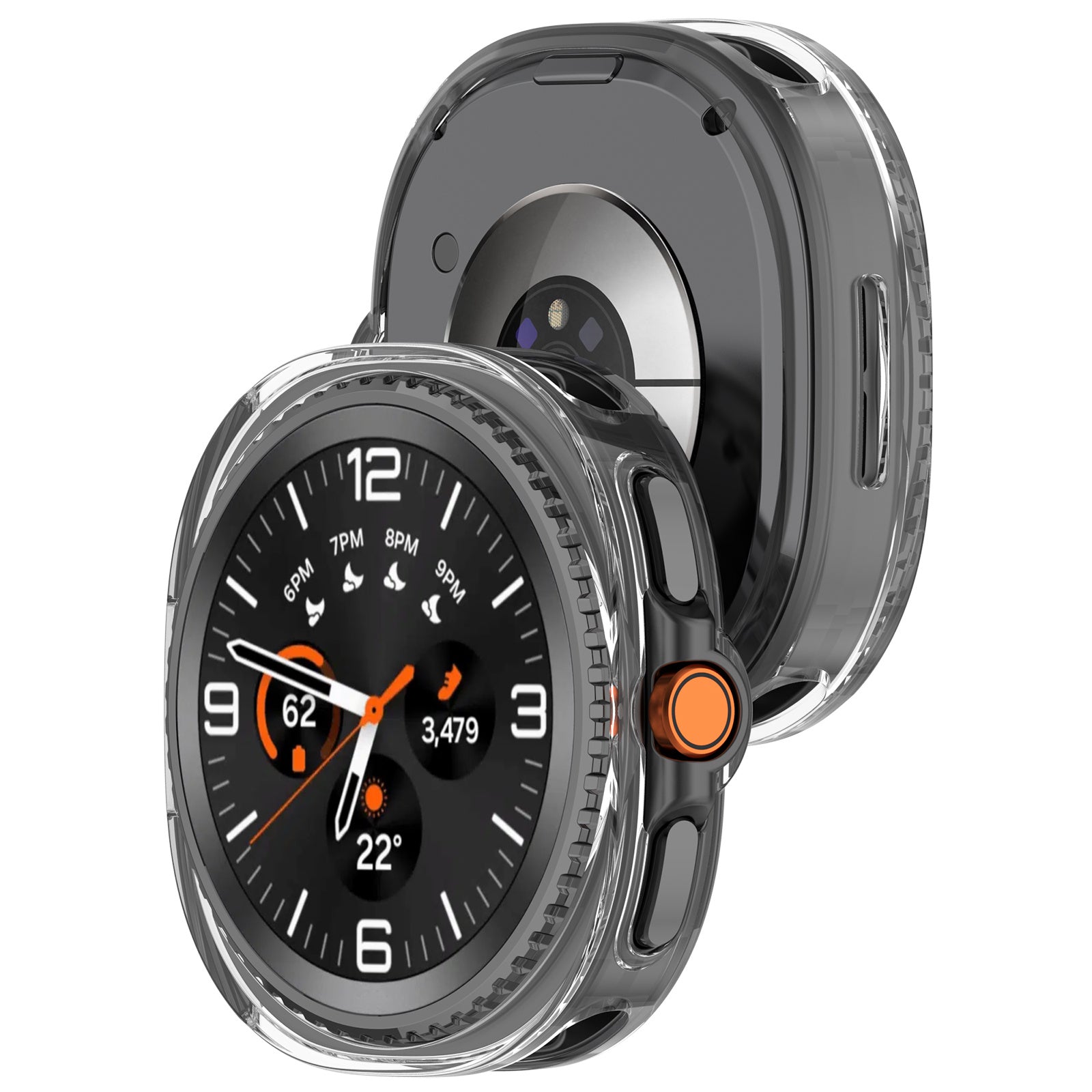 Samsung Galaxy Watch 8 Classic TPU Hülle (Transparent)