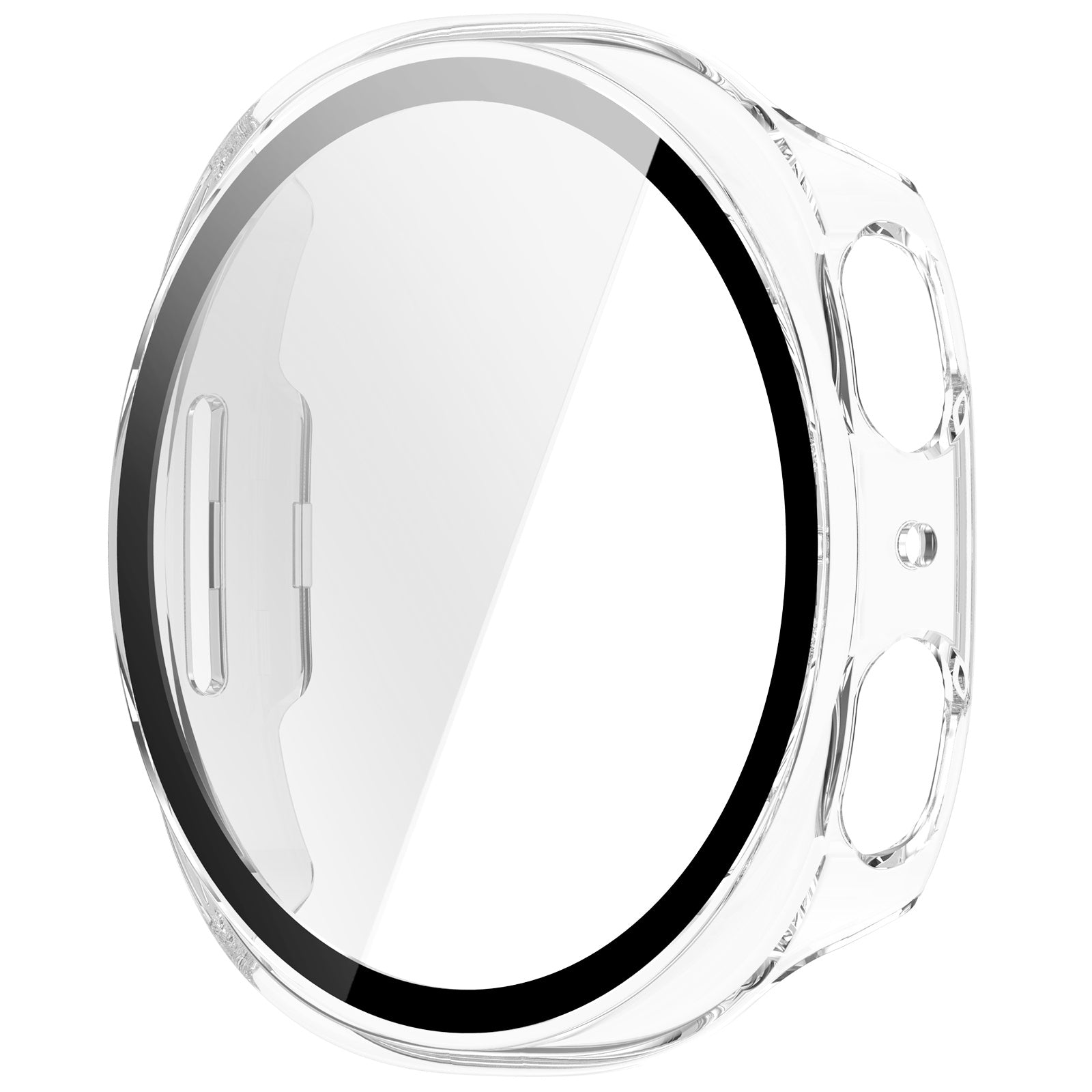 Samsung Galaxy Watch 8 - 44mm Hard Case with Glass (Transparent)