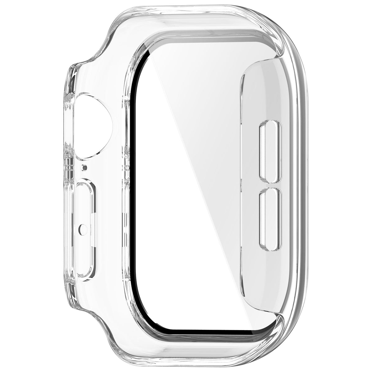 Funda rígida con cristal Apple Watch 12 - 42mm (transparente)