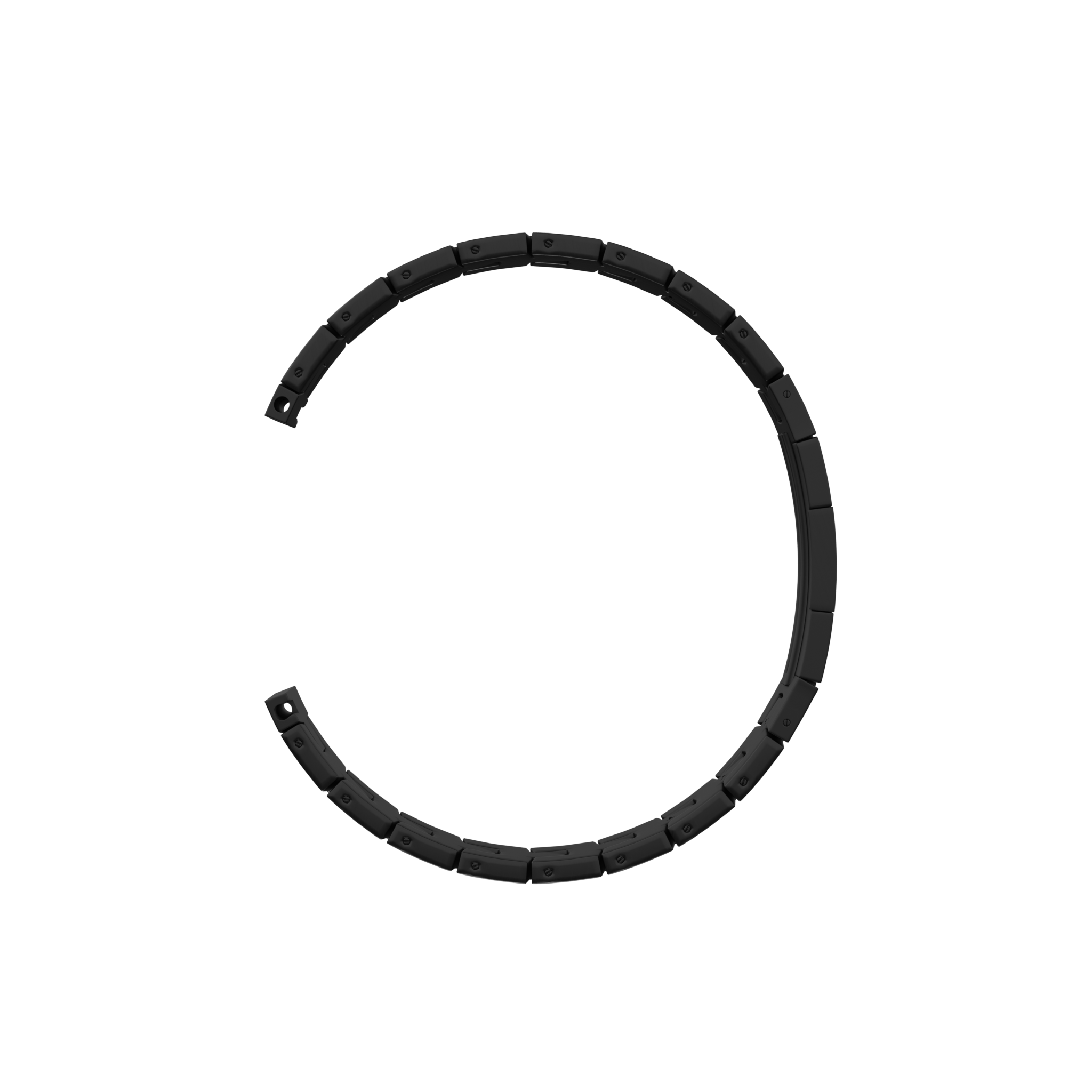 Huawei Watch GT 5 Pro - 46mm Titan-Grain-Armband (flacher Verschluss) (Graphit)