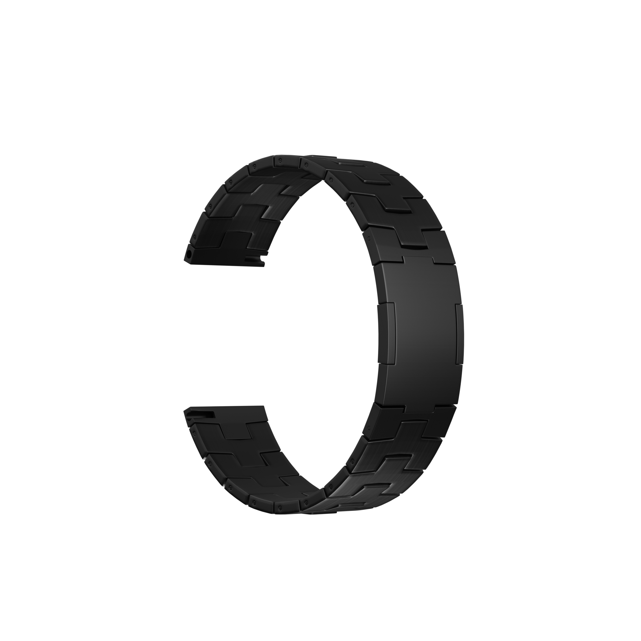 Huawei Watch GT 5 Pro - 46mm Titan-Grain-Armband (flacher Verschluss) (Graphit)