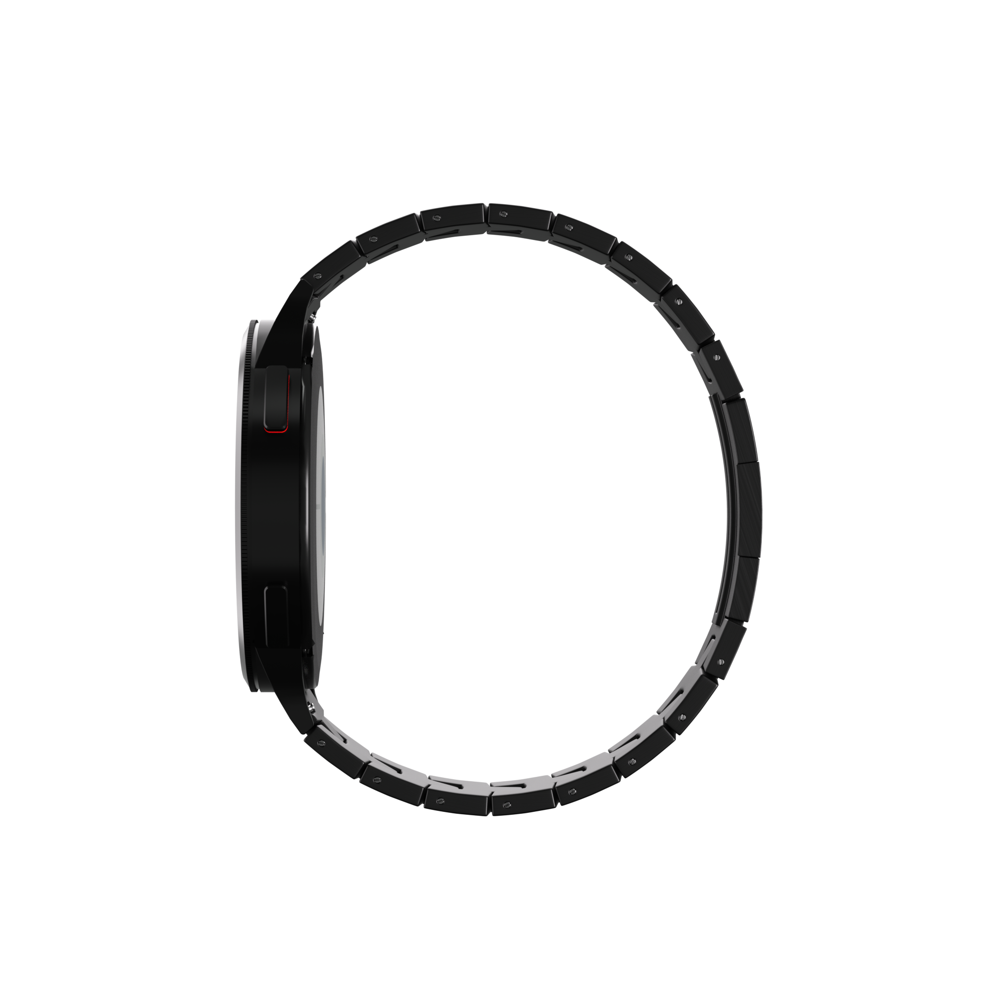 Suunto 9 Peak gebürstetes Titanarmband (flache Schnalle) (schwarz)