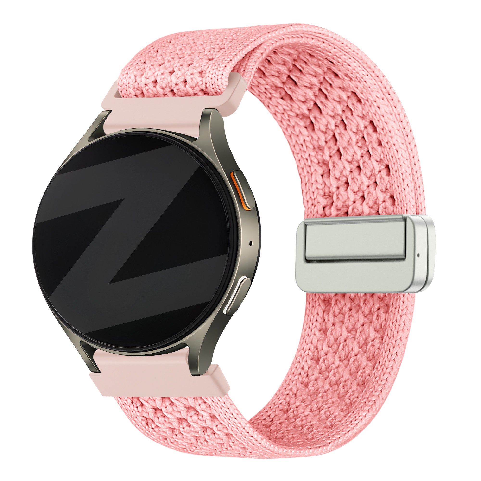 Bandz Garmin Venu Vintage Nylon Strap (Pink)