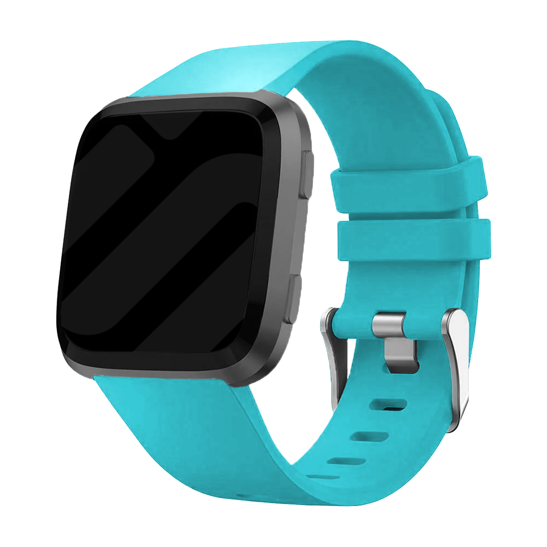 Fitbit Versa/Versa 2 Silicone Strap (Turquoise)
