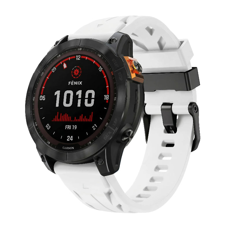 Correa silicona race Garmin Forerunner 745 (blanco)