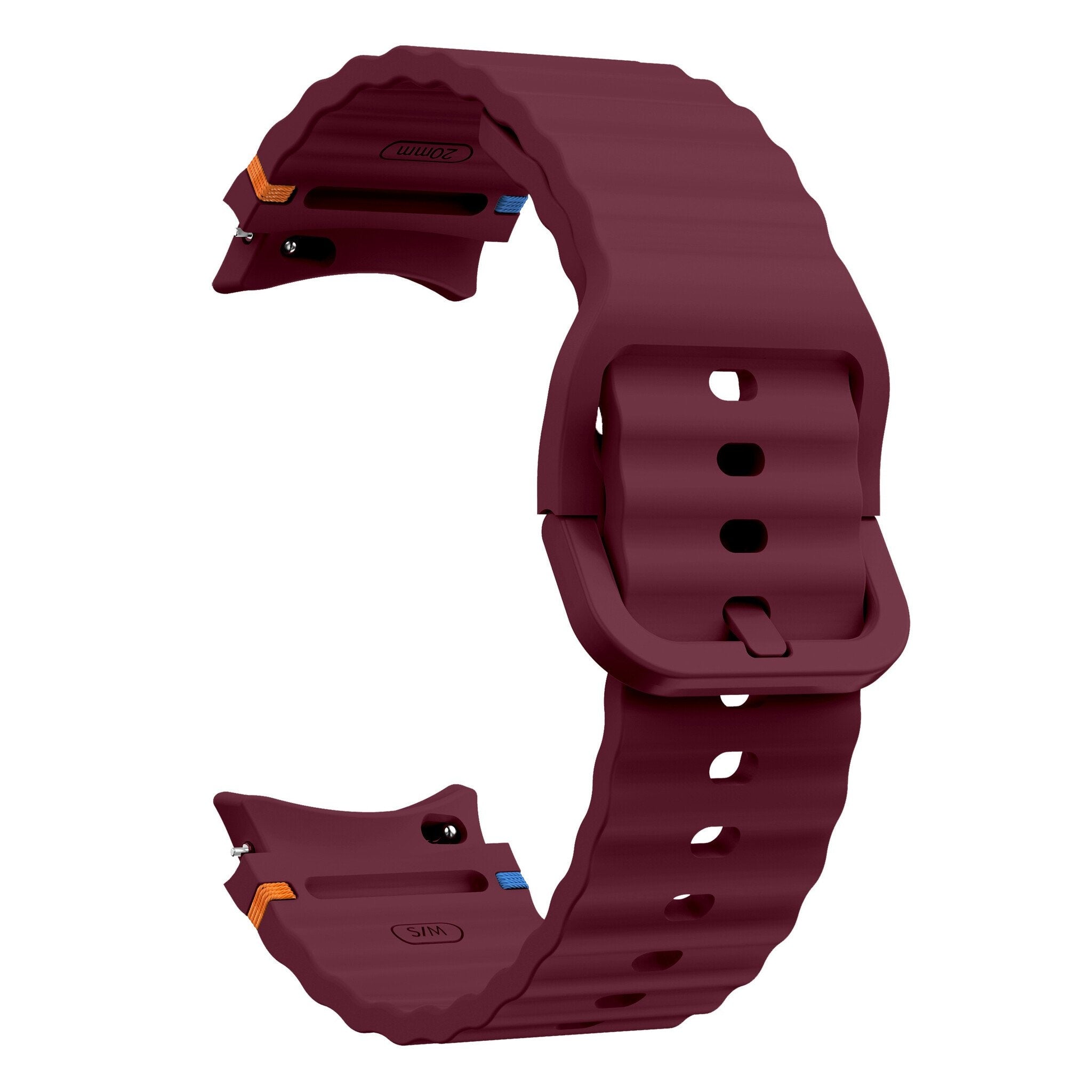 Samsung Galaxy Watch FE Wave Strap (Wine Red)