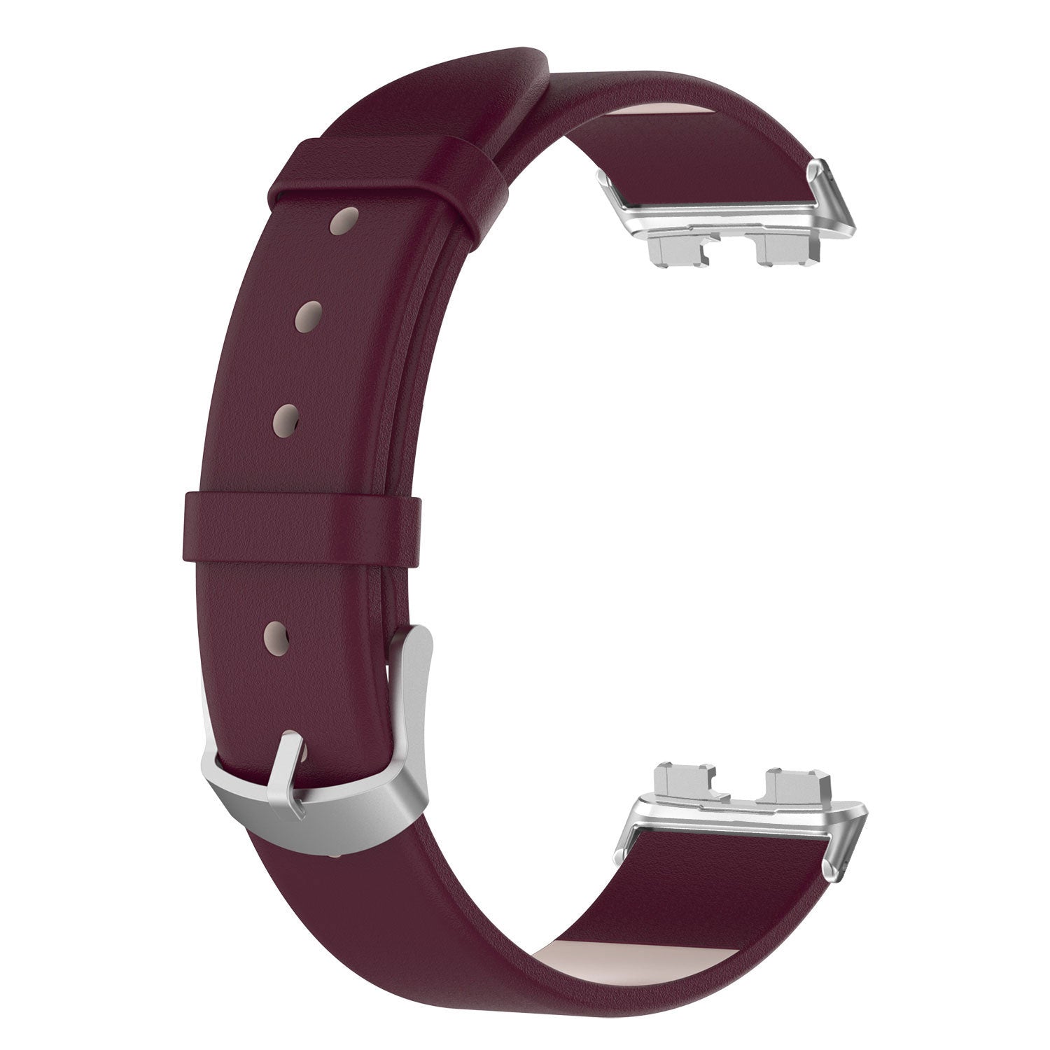 Huawei Band 10 Lederarmband (Weinrot)