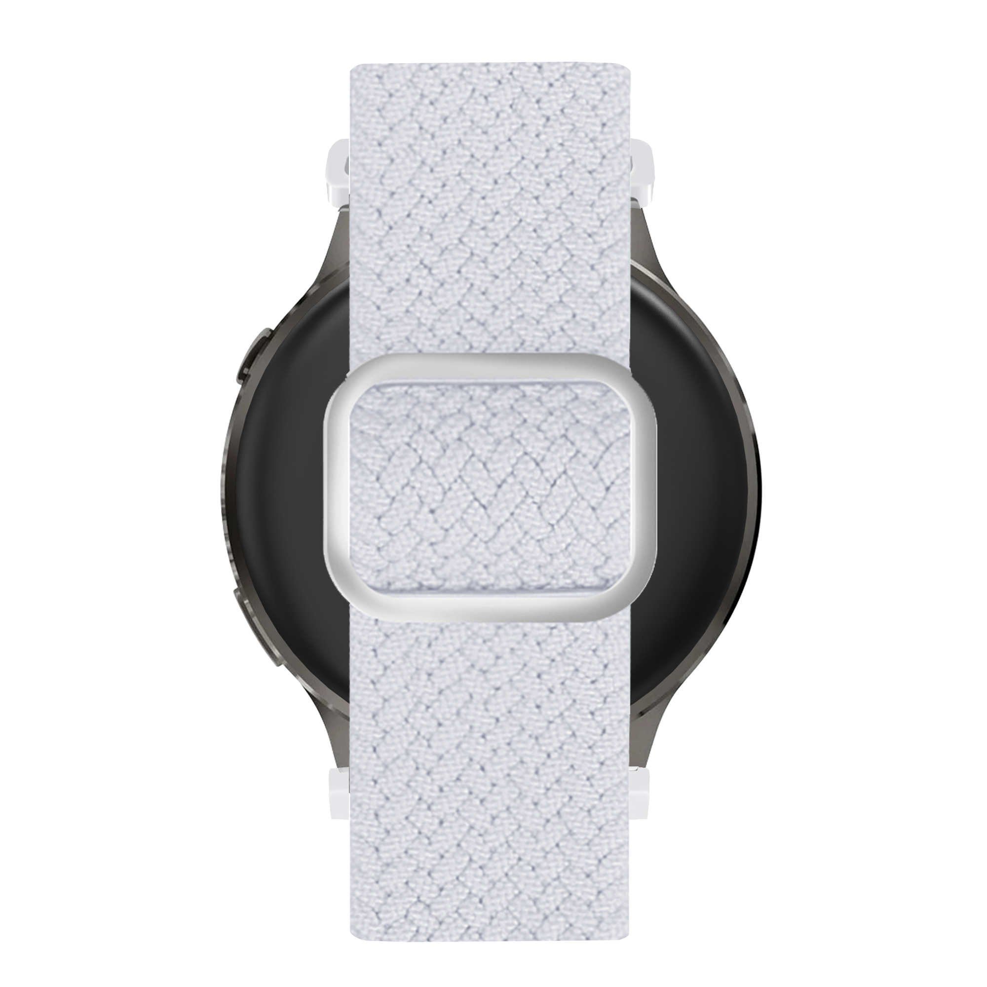Bandz Correa trenzada ajustable Garmin Vivoactive 4s (blanco)