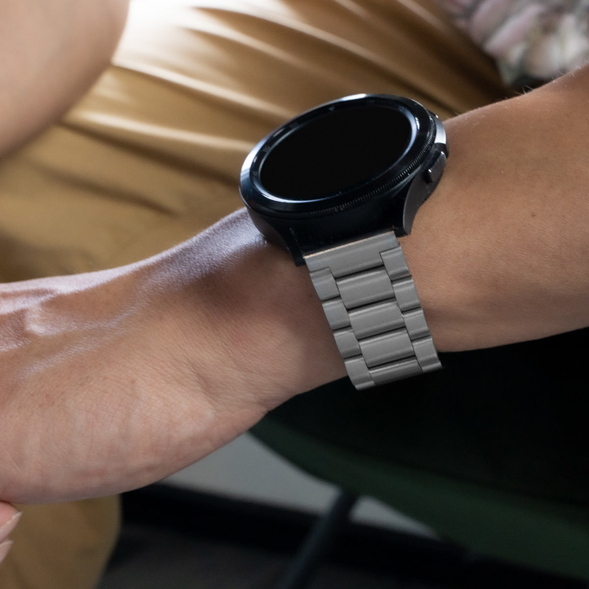 Amazfit Active Stahlarmband (Silber)