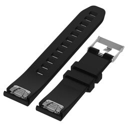 Correa silicona lustroso Garmin Instinct E - 45mm (negra)