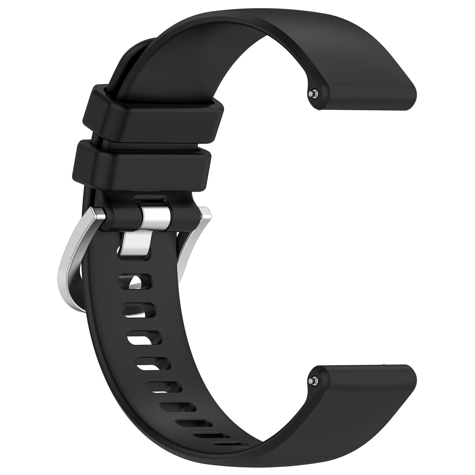 Garmin Approach S40 Klassisches Silikonarmband (Schwarz)
