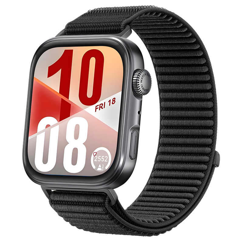 Huawei Watch Fit 3 Wave Nylonarmband (schwarz)