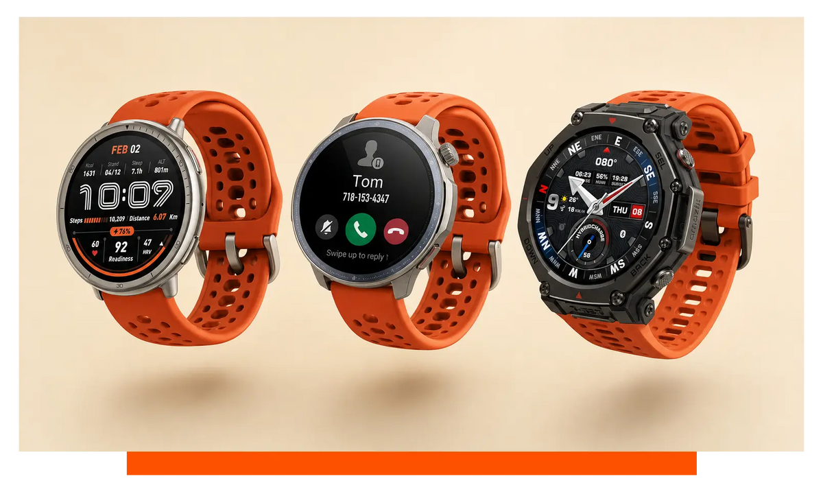 Beste Amazfit-Smartwatch für Fitness, Alltag und Akkulaufzeit