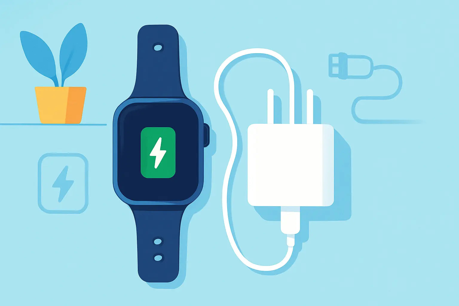 Can I charge my smartwatch with a phone charger?
