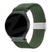 Bandz TicWatch 22mm Woven Nylon Strap (Olive Green)