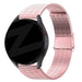 Bandz Bracelet acier ajustable Levowatch Tiny (rose sable)