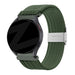 Bandz Suunto Run Woven Nylon Strap (Olive Green)