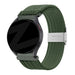 Bandz Suunto Race (S) geflochtenes Nylonarmband (Olivgrün)