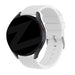 Bandz Oppo Watch X2 Silicone Strap 'Deluxe' (White)