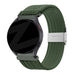 Bandz Coros Pace 3 Woven Nylon Strap (Olive Green)