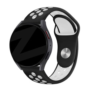 Bandz Bracelet sport 'Deluxe' Coros Pace 2 (noir/blanc)